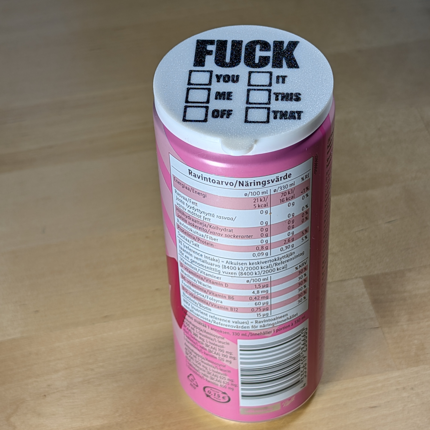 "F*ck It" Tölkin kansi