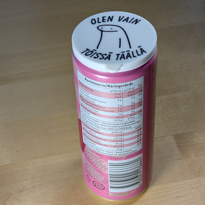 "Olen vain töissä täällä" Tölkin kansi